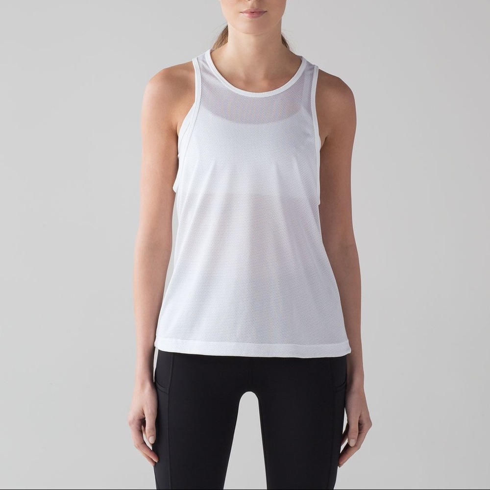 Lululemon trinity mesh tank